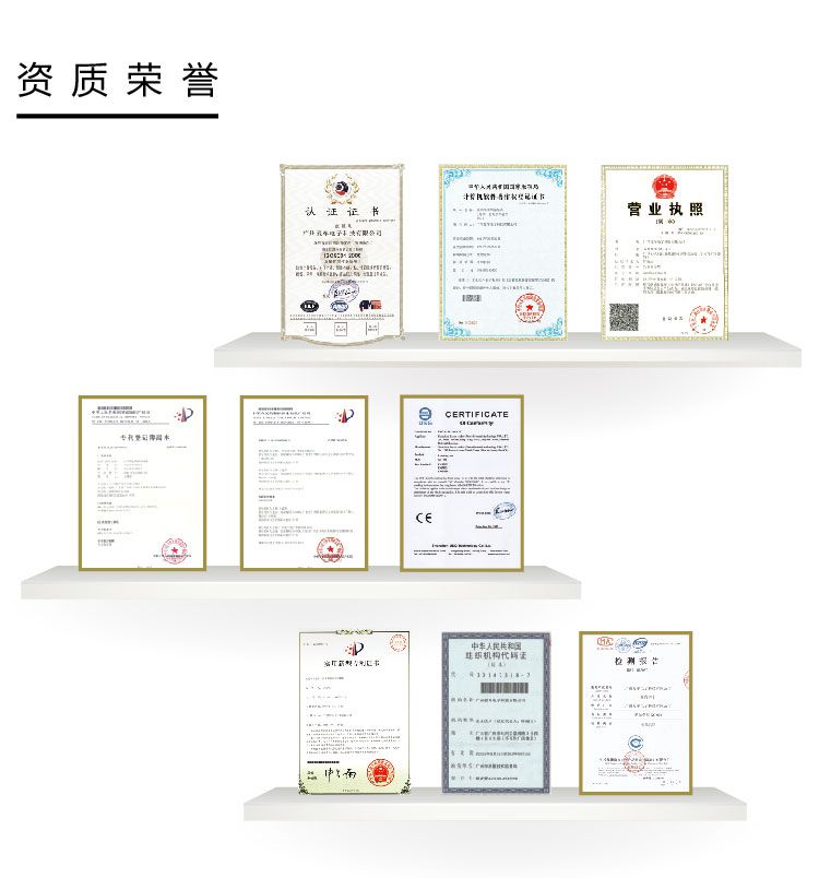 广州爱车电子科技有限公司资质荣誉